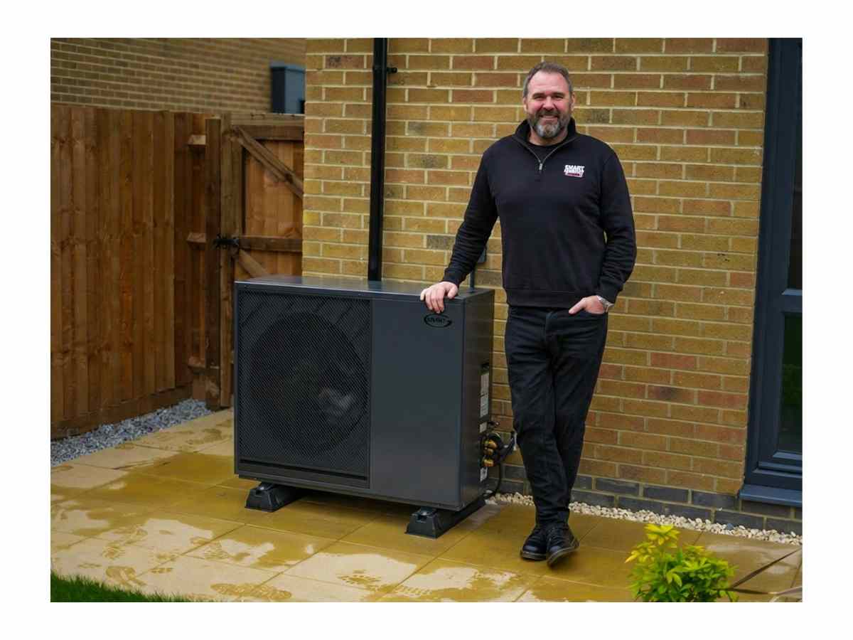 Scott Quinnell with Grant Heat Pump