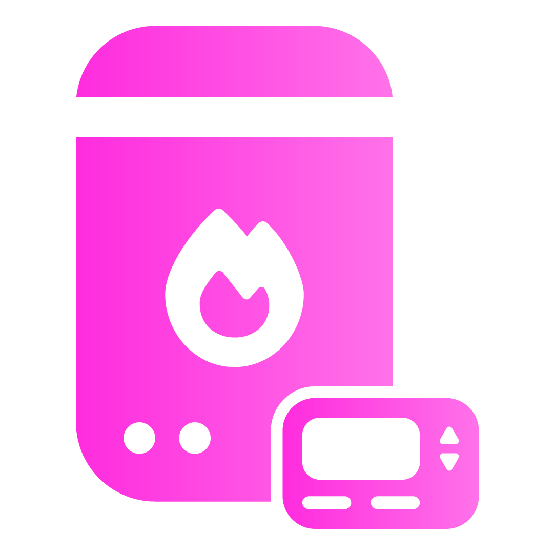 Smart Energy Icons Gas Boiler Icon