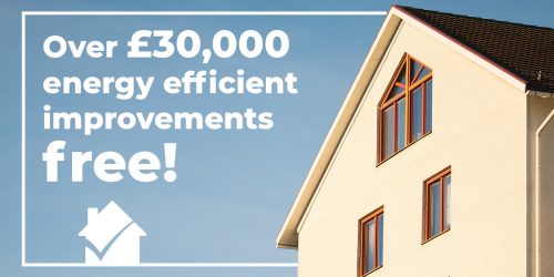 Over £30,000 worth of energy efficient improvements Free